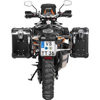 ZEGA Evo Koffersystem And-Black mit Edelstahlträger für KTM 1050/1090 Adventure/1290 Super Adventure