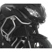 Kühlerschutz für Kawasaki Versys 650 ab 2015, aluminium, schwarz