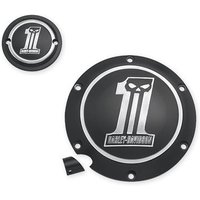 Harley Davidson Dark Custom Logo Kollektion Derby Deckel 25563-09