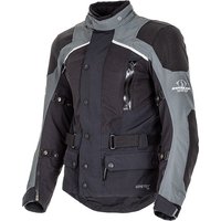 Stadler Herren Motorradjacke 4 All Pro Grau/Silber