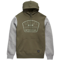 Harley Davidson Herren Wrench Crew Hoodie Grape Leaf