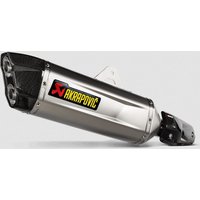 Endschalldämpfer Akrapovic slip-on, Titan, Yamaha Tenere 700 / World Raid