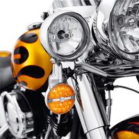 Harley Davidson LED-Blinker mit flachem Glas 67800374