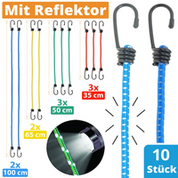 Spanngurte ZB Gepäckspanner, reflektierend - KRAKEN