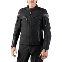 Harley Davidson Herren FXRG® Triple Vent System™ Waterproof Riding Jacke Schwarz 98261-19EM