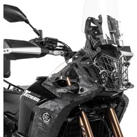 Scheinwerferschutz schwarz mit Schnellverschluss für Yamaha Tenere 700 World Raid *OFFROAD USE ONLY*