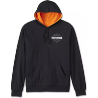 Harley Davidson Reversible Hoodie Spirit of Freedom Schwarz