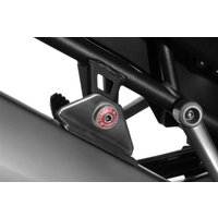 Abdeckkappe Endschalldämpferbefestigung rot eloxiert, für Triumph Tiger 800/ 800XC/ 800XCx/ Explorer