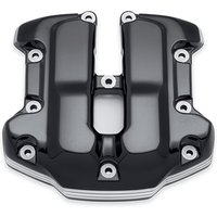 Harley Davidson Defiance Kollektion Kipphebelabdeckung Oben Schwarz/Silber 25700604