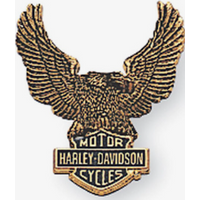 Harley Davidson Selbstklebende Medaillons und Sissy Bar Bügel-einsätze 91811-85