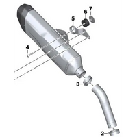 BMW Motorrad F750GS F850GS/ADV Akrapovic Sportschalldämpfer