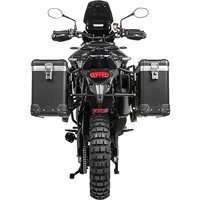 ZEGA Pro Koffersystem And-Black 31/38 Liter mit Edelstahlträger schwarz für Triumph Tiger 900