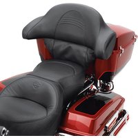 Harley Davidson King Tour-Pak Rückenpolster - Glatt 52892-98B