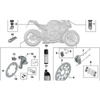 BMW Motorrad S/M1000R/RR/XR Bremsscheibe vorn