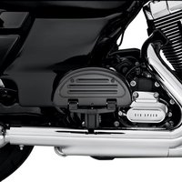 Harley-Davidson HALBMONDFÖRMIGE SOZIUSTRITTBRETTWANNEN UND EINSÄTZE SCHWARZGLÄNZEND 50810-08