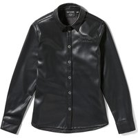 Harley Davidson Metallic Dagger Faux Leather Shirt