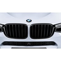 orig. BMW M Performance X3 F25 X4 F26 Frontziergitter Ziergitter schwarz links