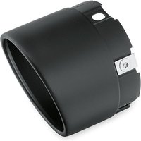 Harley-Davidson SCHALLDÄMPFERENDKAPPEN - 4,5" - SLASH CUT - SCHWARZ 65100166