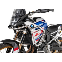 Verkleidungssturzbügel Edelstahl BMW F900GS Silber