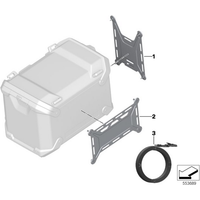 BMW Motorrad Universalhalter seitlich R1300GS/Adv.