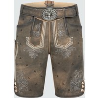 Lederhose Lukas mit Gürtel