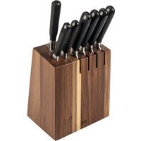 Kuhn Rikon - CULINARY FORGED Acacia Knife Block 8pc set