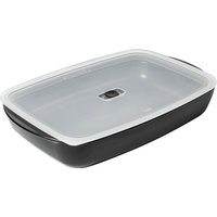 Kuhn Rikon - EASY GLASS Dish non-stick coated with Lid 3.6L / Large