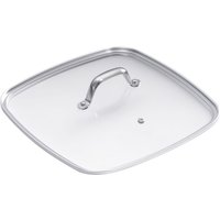 Kuhn Rikon - GLASS LID WITH STAINLESS STEEL HANDLE 27 x 27cm