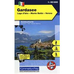 Lago Di Garda, Lago D'idro, Monte Baldo, Verona 1:50.000. Carta Escursionistica: Lago D'idro-Monte Baldeo-Verona. Wanderwege, Radwanderwege, Nordic Walking: 7