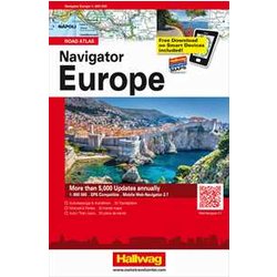 Navigator Europe 1:800.000. Con Contenuto Digitale Per Download: Europa In üBersichtlichen Karten 1:800'000 Mit Spiralbindung, Ortsverzeichnis, Reiseinformationen Und TransitpläNen Navigator Europe 1:800.000. Con Contenuto Digitale Per Download: Europa In üBersichtlichen Karten 1:800'000 Mit Spiralbindung, Ortsverzeichnis, Reiseinformationen Und TransitpläNen