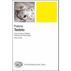 Teeteto. Testo Greco A Fronte. Ediz. Bilingue