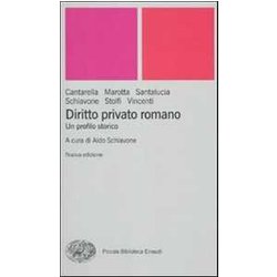 Diritto Privato Romano. Un Profilo Storico Diritto Privato Romano. Un Profilo Storico