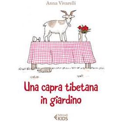 Una Capra Tibetana In Giardino Una Capra Tibetana In Giardino