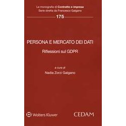Persona E Mercato Dei Dati Riflessioni Sul Gdpr Persona E Mercato Dei Dati Riflessioni Sul Gdpr