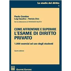 Come Affrontare E Superare L'esame Di Diritto Privato Come Affrontare E Superare L'esame Di Diritto Privato