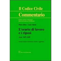 Orario Di Lavoro E I Riposi Orario Di Lavoro E I Riposi
