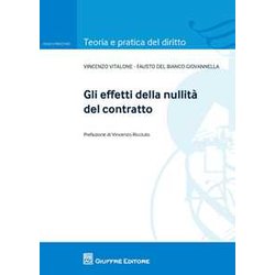 Effetti Della Nullità Del Contratto Effetti Della Nullità Del Contratto