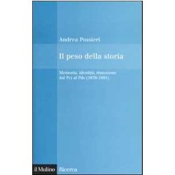 Il Peso Della Storia. Memoria, Identità , Rimozione Dal Pci Al Pds (1970-1991) Il Peso Della Storia. Memoria, Identità , Rimozione Dal Pci Al Pds (1970-1991)
