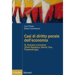 Casi Di Diritto Penale Dell'economia. Impresa E Sicurezza (Porto Marghera, Eternit, Ilva, Thyssenkrupp) (Vol. 2)