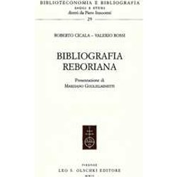 Bibliografia Reboriana Bibliografia Reboriana