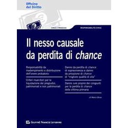 Nesso Causale Da Perdita Di Chance Nesso Causale Da Perdita Di Chance