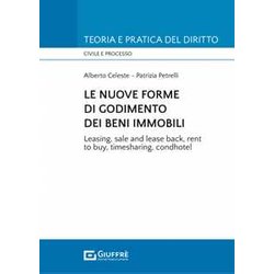 Nuove Forme Di Godimento Dei Beni Immobili Nuove Forme Di Godimento Dei Beni Immobili