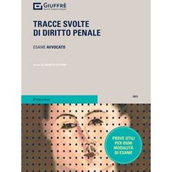 Tracce Svolte Di Diritto Penale