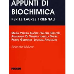 Appunti Di Biochimica. Per Le Lauree Triennali Appunti Di Biochimica. Per Le Lauree Triennali