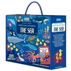 The Sea. Travel, Learn, Explore. Ediz. A Colori. Con Puzzle