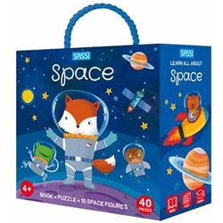 Space. Q-Box. Ediz. A Colori. Con 10 Figure Spaziali. Con Puzzle