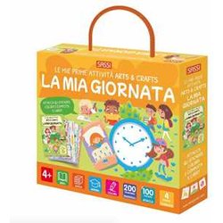 La Mia Giornata. Le Mie Prime Attività Arts & Crafts. Ediz. A Colori. Con 4 Fomndali. Con 200 Trasferibili. Con 100 Adesivi La Mia Giornata. Le Mie Prime Attività Arts & Crafts. Ediz. A Colori. Con 4 Fomndali. Con 200 Trasferibili. Con 100 Adesivi