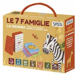 La Savana. Le 7 Famiglie. Valigetta Con Carte E Stickers. Ediz. A Colori. Con 44 Carte. Con 40 Adesivi La Savana. Le 7 Famiglie. Valigetta Con Carte E Stickers. Ediz. A Colori. Con 44 Carte. Con 40 Adesivi