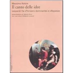 Il Canto Delle Idee. Leopardi Fra «Pensiero Dominante» E «Aspasia» Il Canto Delle Idee. Leopardi Fra «Pensiero Dominante» E «Aspasia»