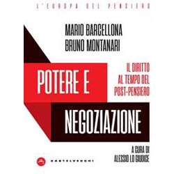 Potere E Negoziazione. Il Diritto Al Tempo Del Post-Pensiero Potere E Negoziazione. Il Diritto Al Tempo Del Post-Pensiero